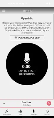 HOT 105 FM android App screenshot 1