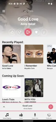 HOT 105 FM android App screenshot 3